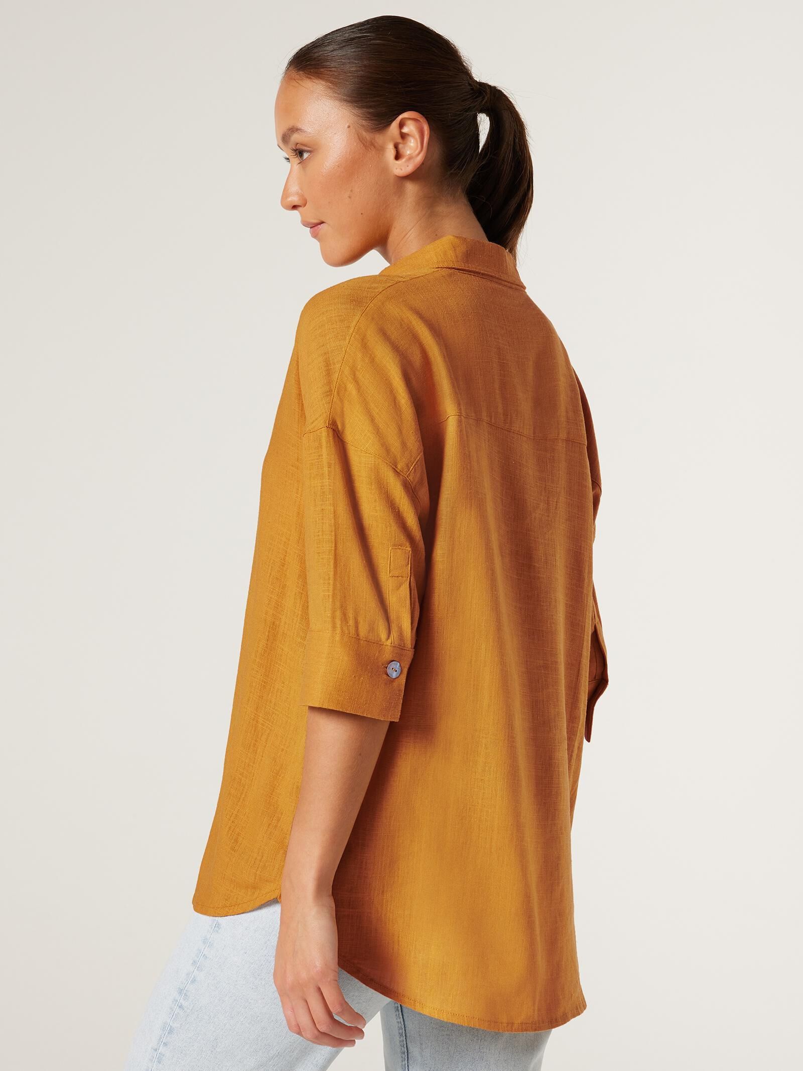 Yellow tunic shirt new arrivals