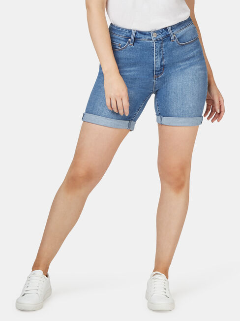 Sophia Curve Embracer Bermuda Short Light Vintage, White, hi-res