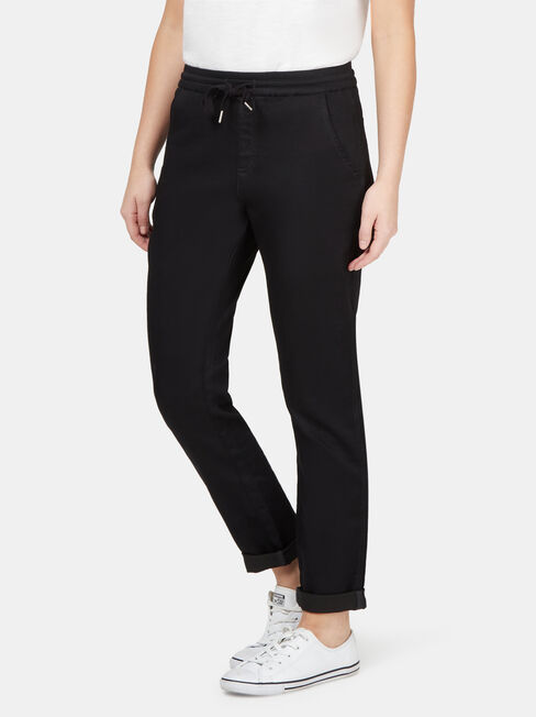 Amy Luxe Jogger, Black, hi-res