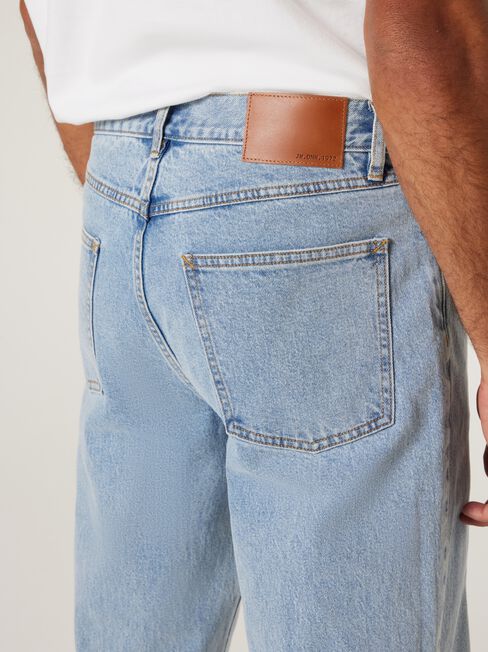 Brooklyn Relaxed Jeans, Light Wash, hi-res