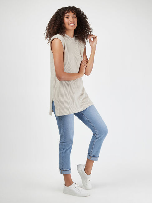 Gigi Vest, Brown, hi-res