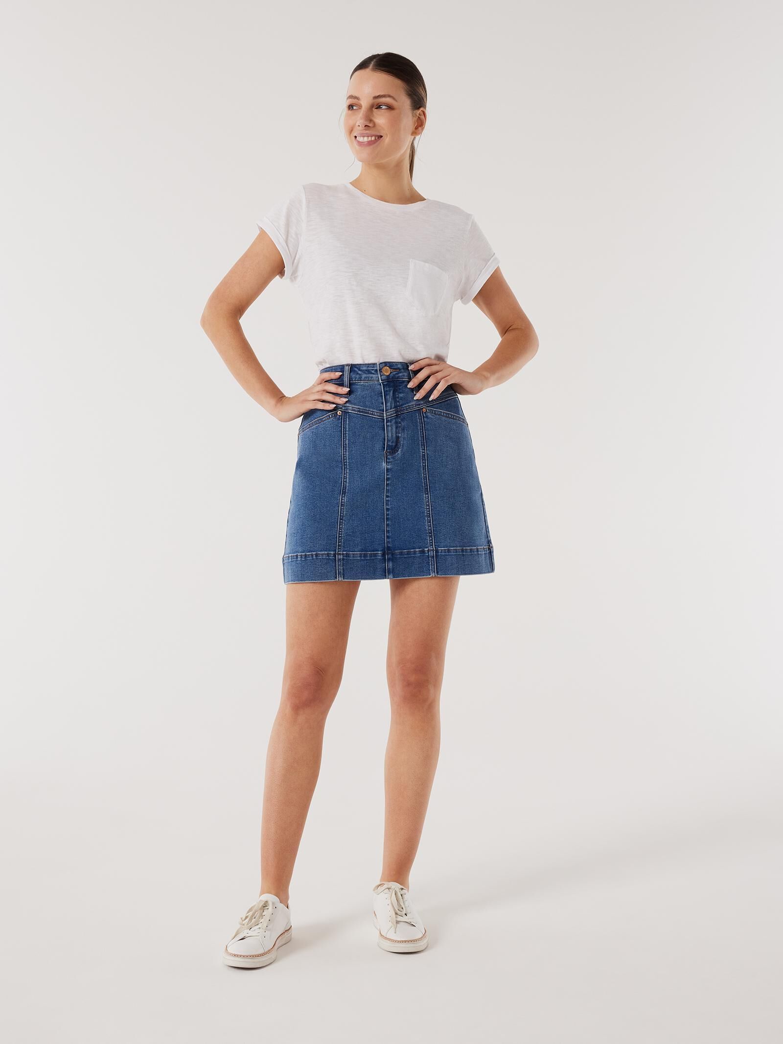 Denim skirt shop jeanswest