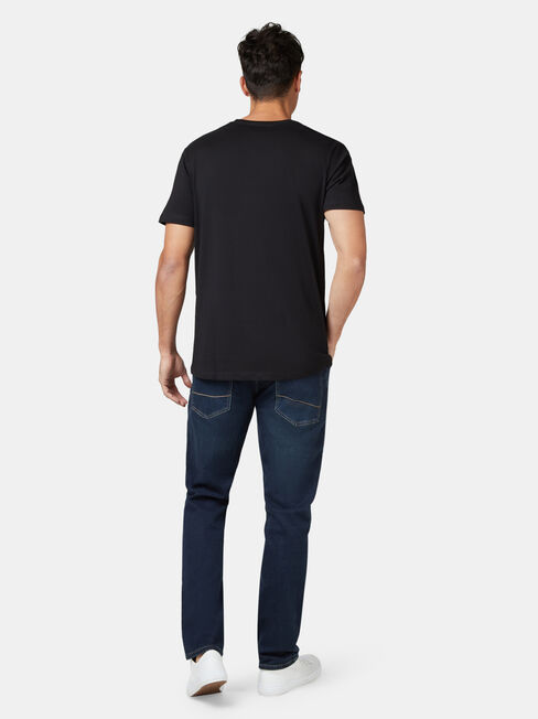 SS Basic Tee, Black, hi-res