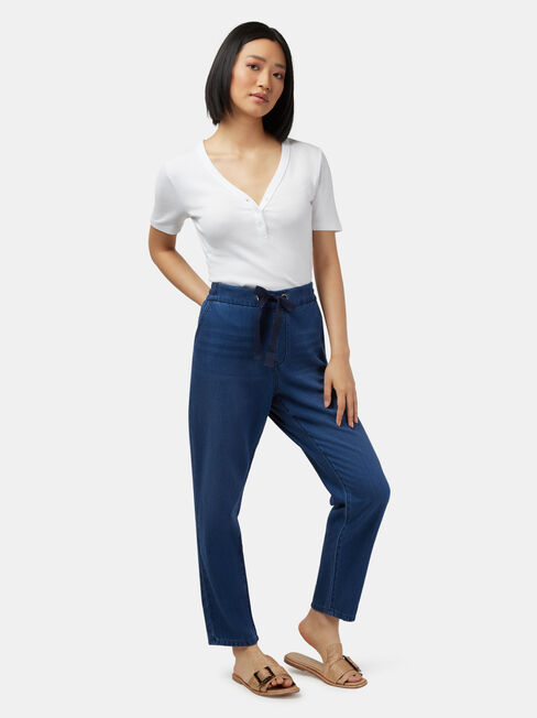 Denim Joggers, Vintage Wash, hi-res