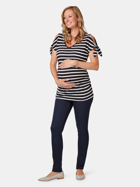 Maternity Skinny jeans Indigo Ink, Dark Indigo, hi-res