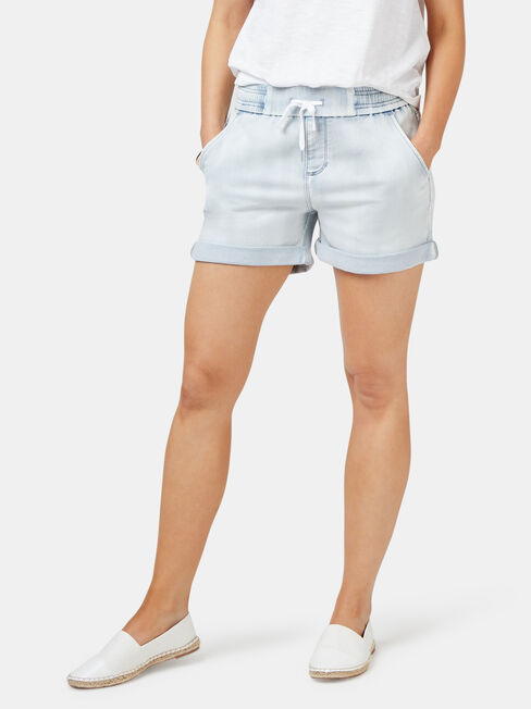 Nova Luxe Lounge Short, Light Indigo, hi-res