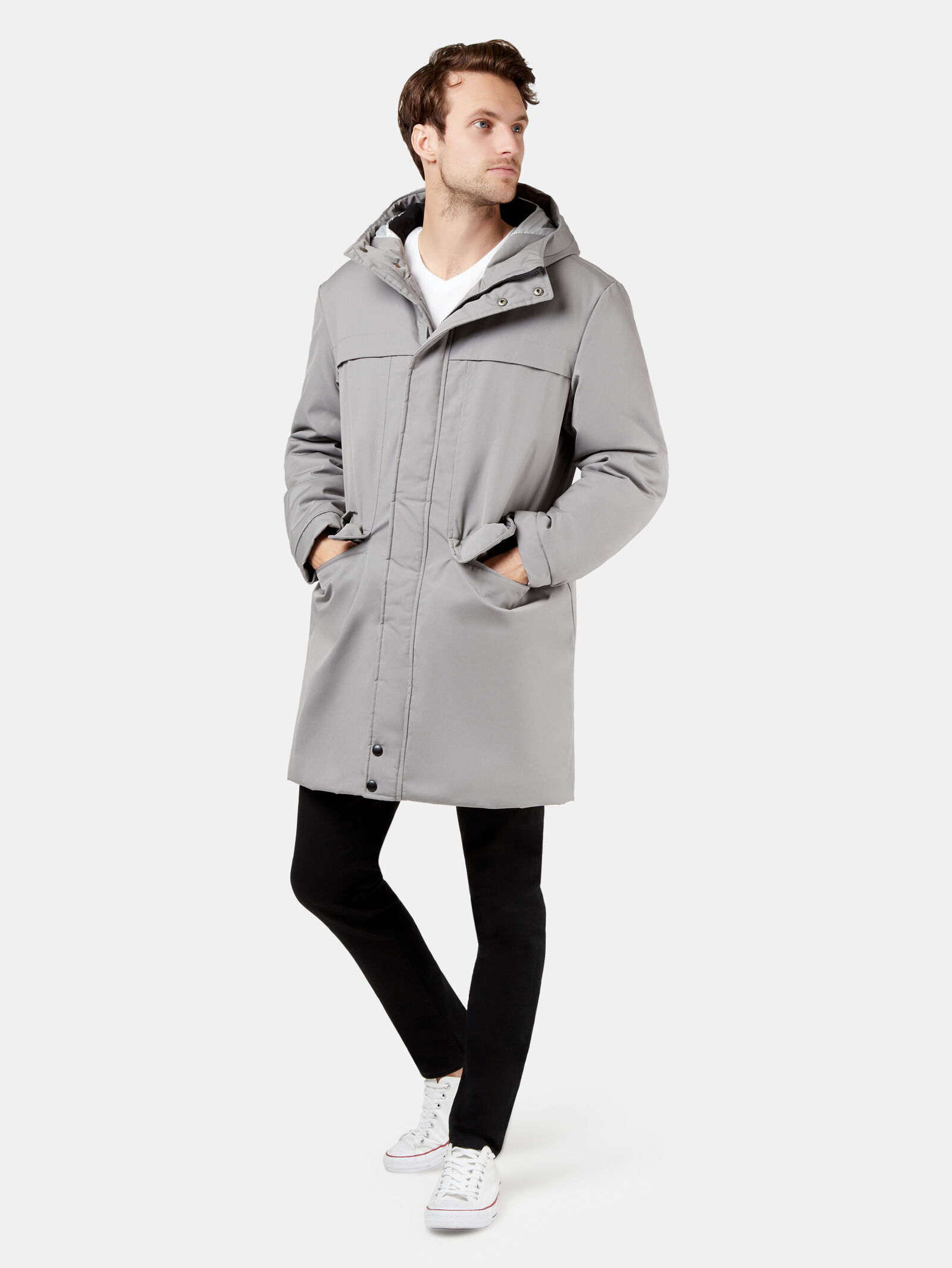 Dwait Longline Jacket Jeanswest