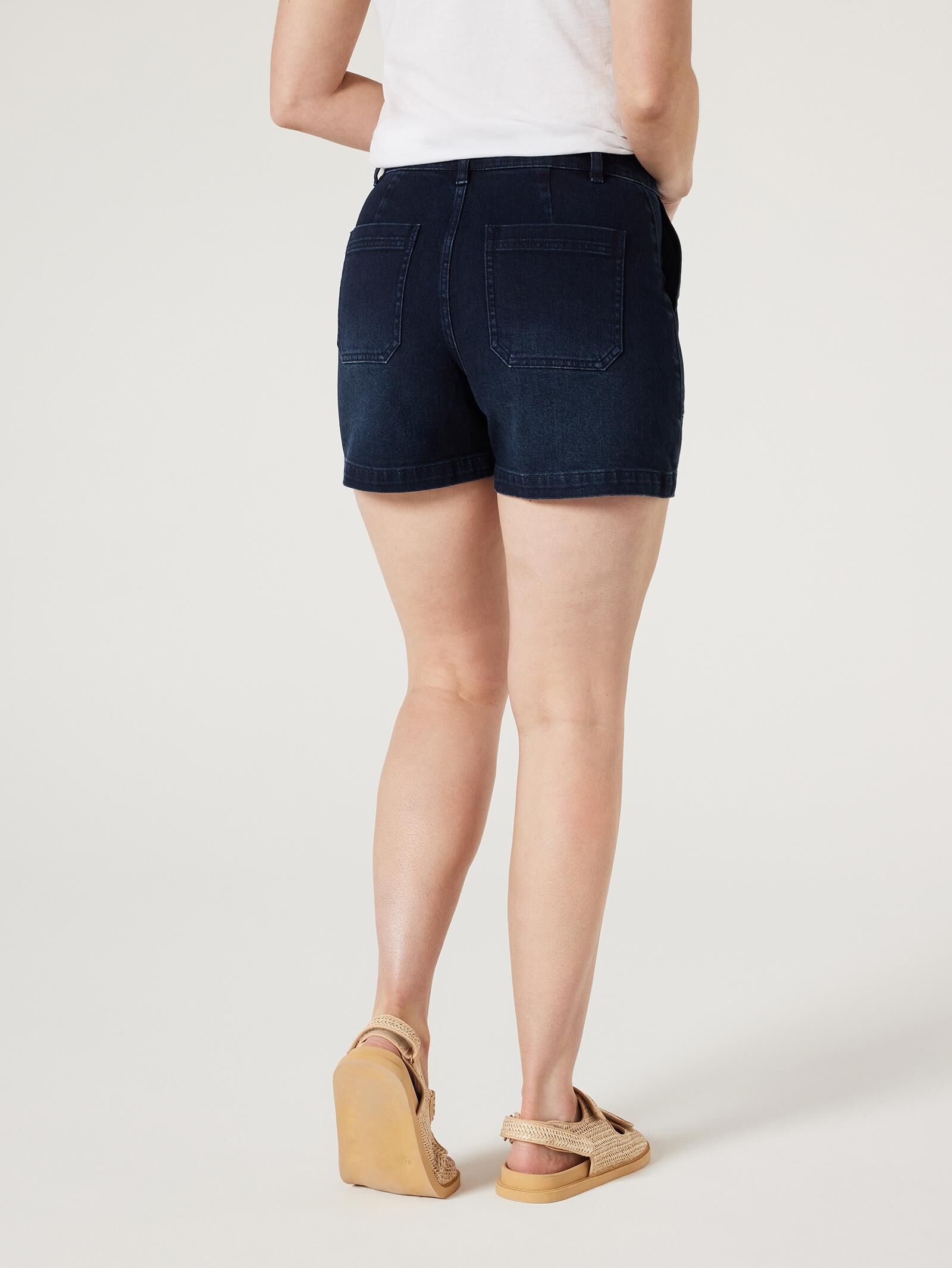 Olivia Denim Utility Short Jeanswest