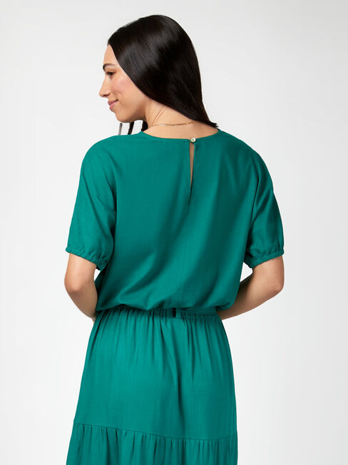 Buy Lily Top - Green Online | Jeanswest