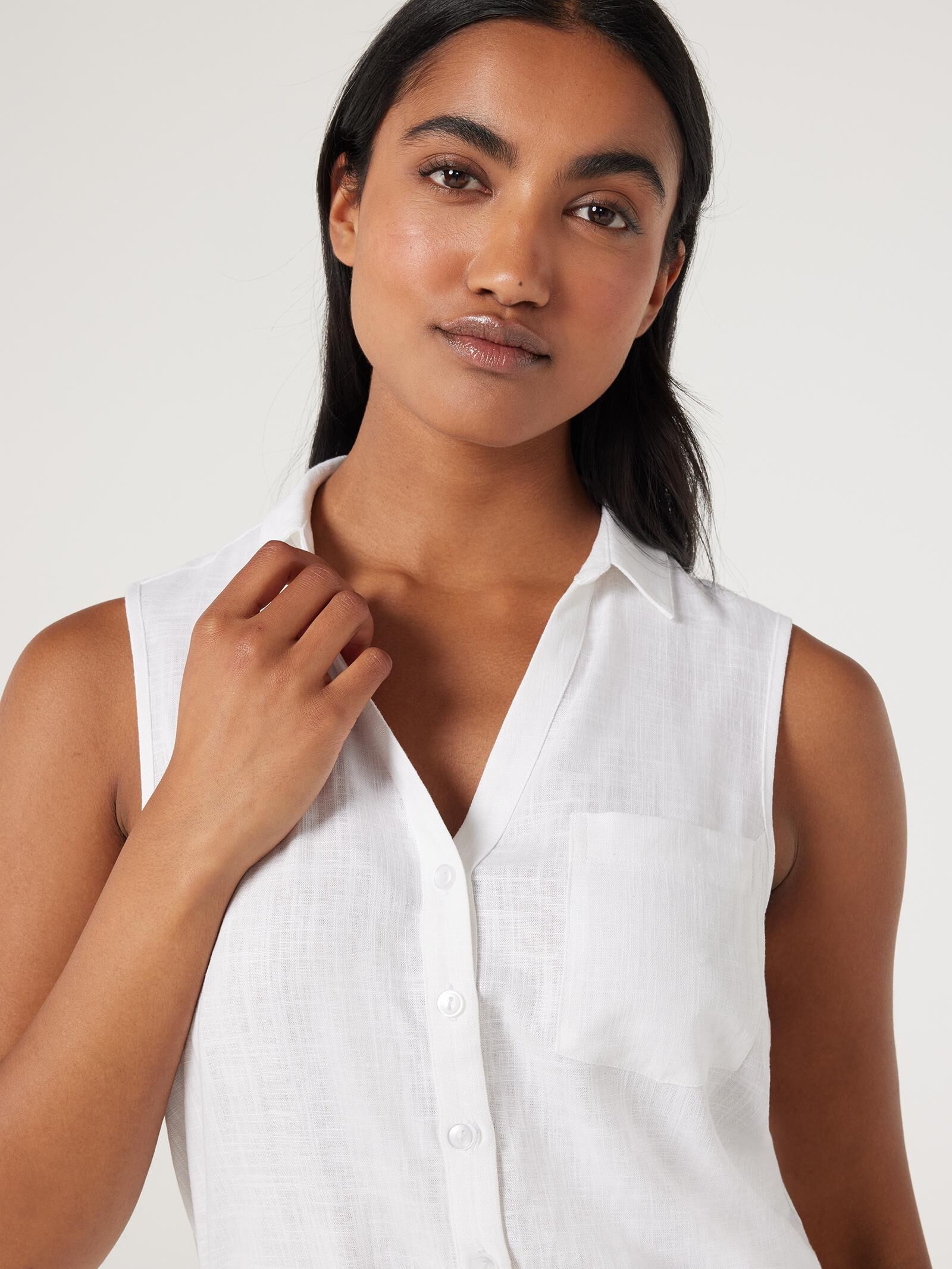 Jenny Sleeveless Shirt Jeanswest