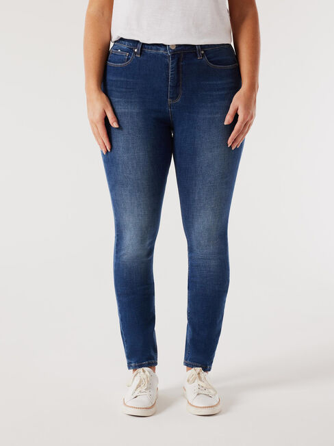 Curve Embracer Butt Lifter Skinny jeans Dark Vintage