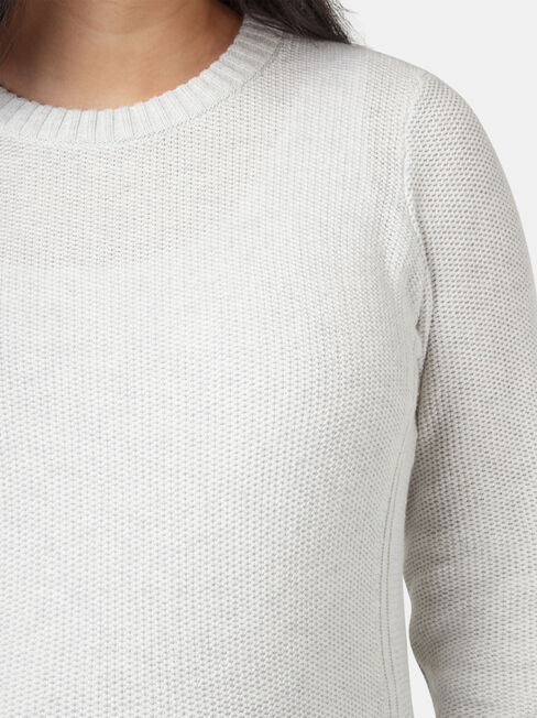 Emily Side Split Maternity Knit, Grey, hi-res