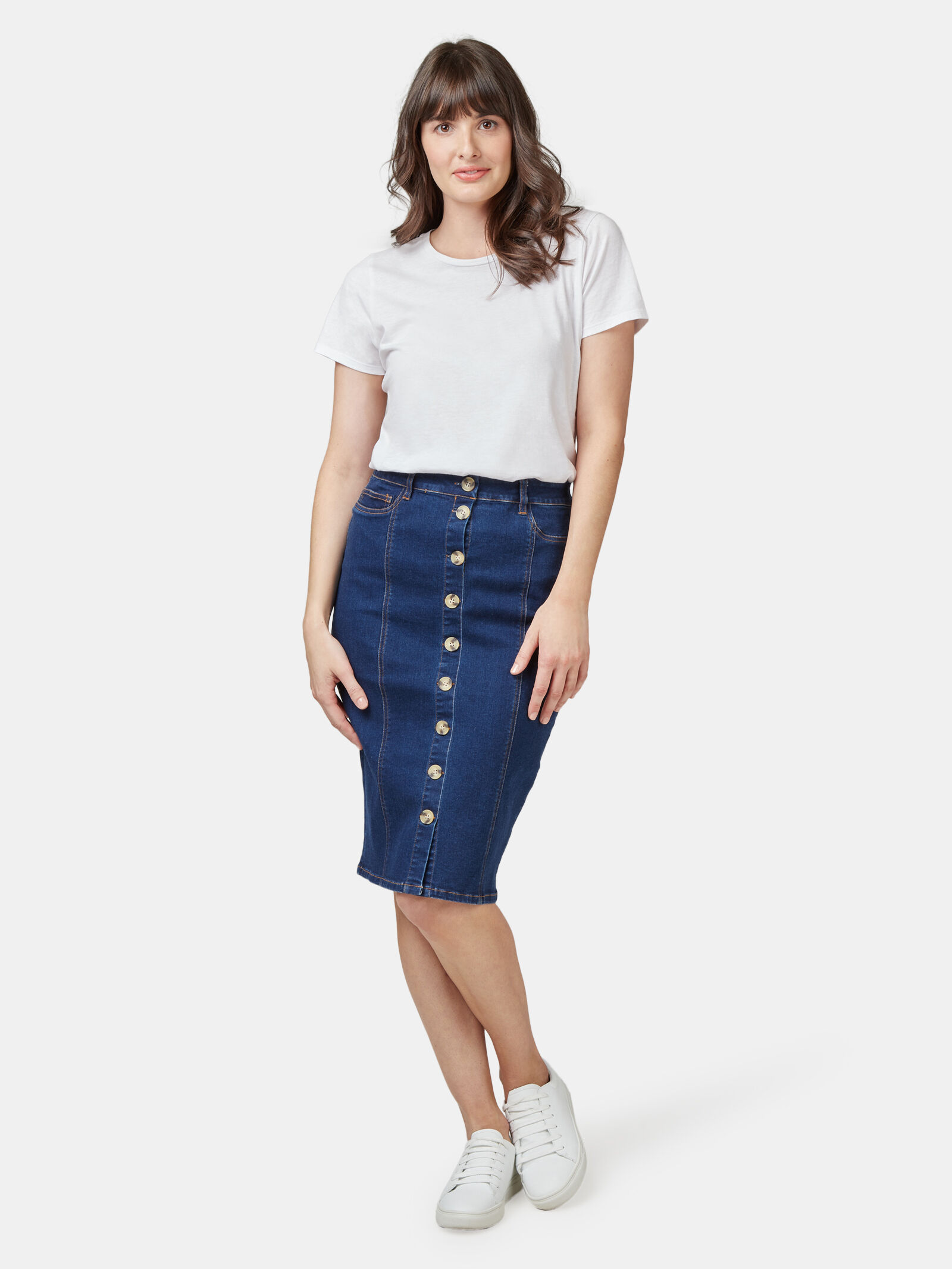 Jeanswest denim skirt top