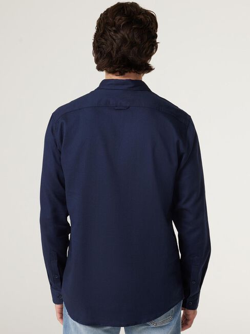 Colton Utility Long Sleeve Shirt, Ink, hi-res
