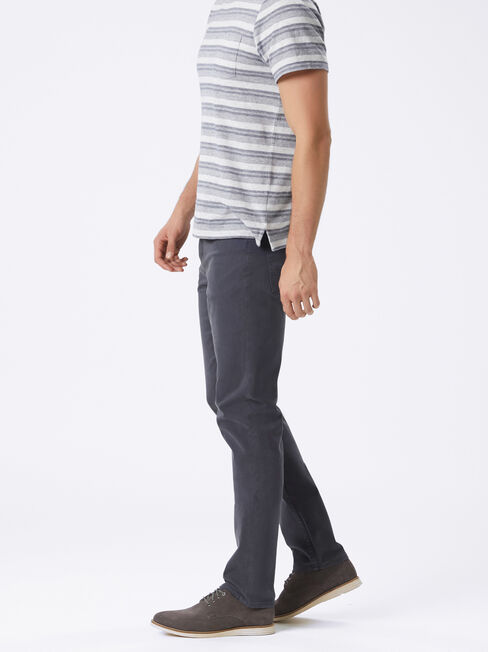 Slim Straight jeans Navy, Coloured, hi-res