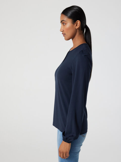 Miranda Ponte Keyhole Top, Ink, hi-res
