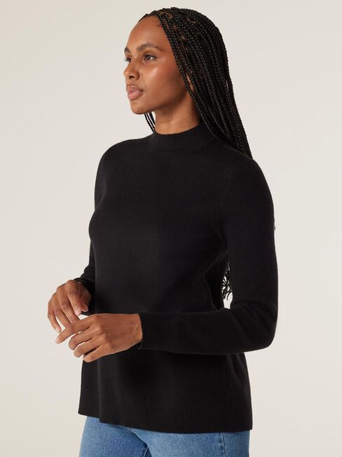 Marlow Milano Knit, Black, hi-res