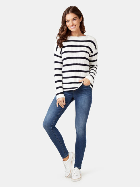 Grace Stripe Knit, Stripe, hi-res
