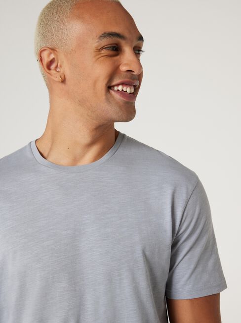 SS Pablo Slub Basic Tee, Dusk Blue, hi-res