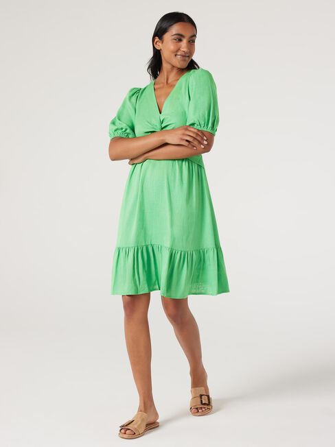 Evelyn Twist Front Dress