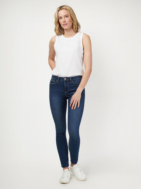 Butt Lifter Skinny Jeans, VintageWash, hi-res