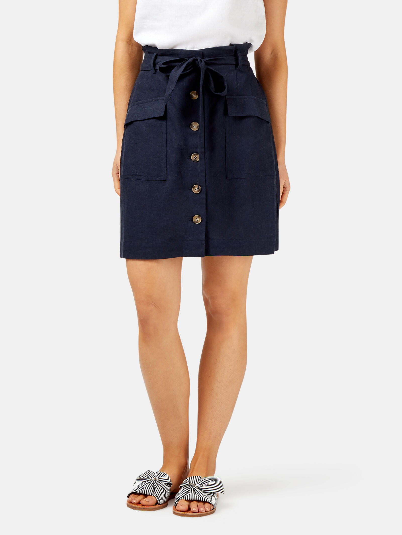 Lottie Paperbag Skirt Jeanswest