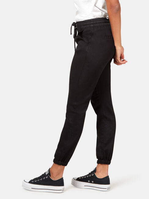 Georgina Luxe Lounge Jogger, Black, hi-res