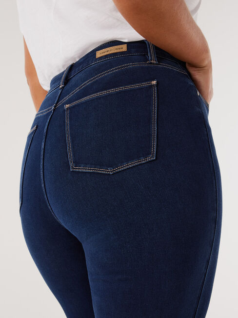 Embracer jeans Jeanswest Straight | Freeform Curve slim 360