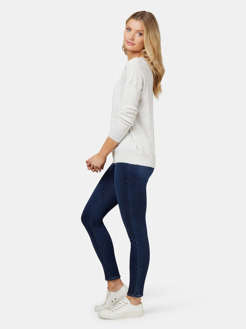 Blake Essential Pullover, Brown, hi-res