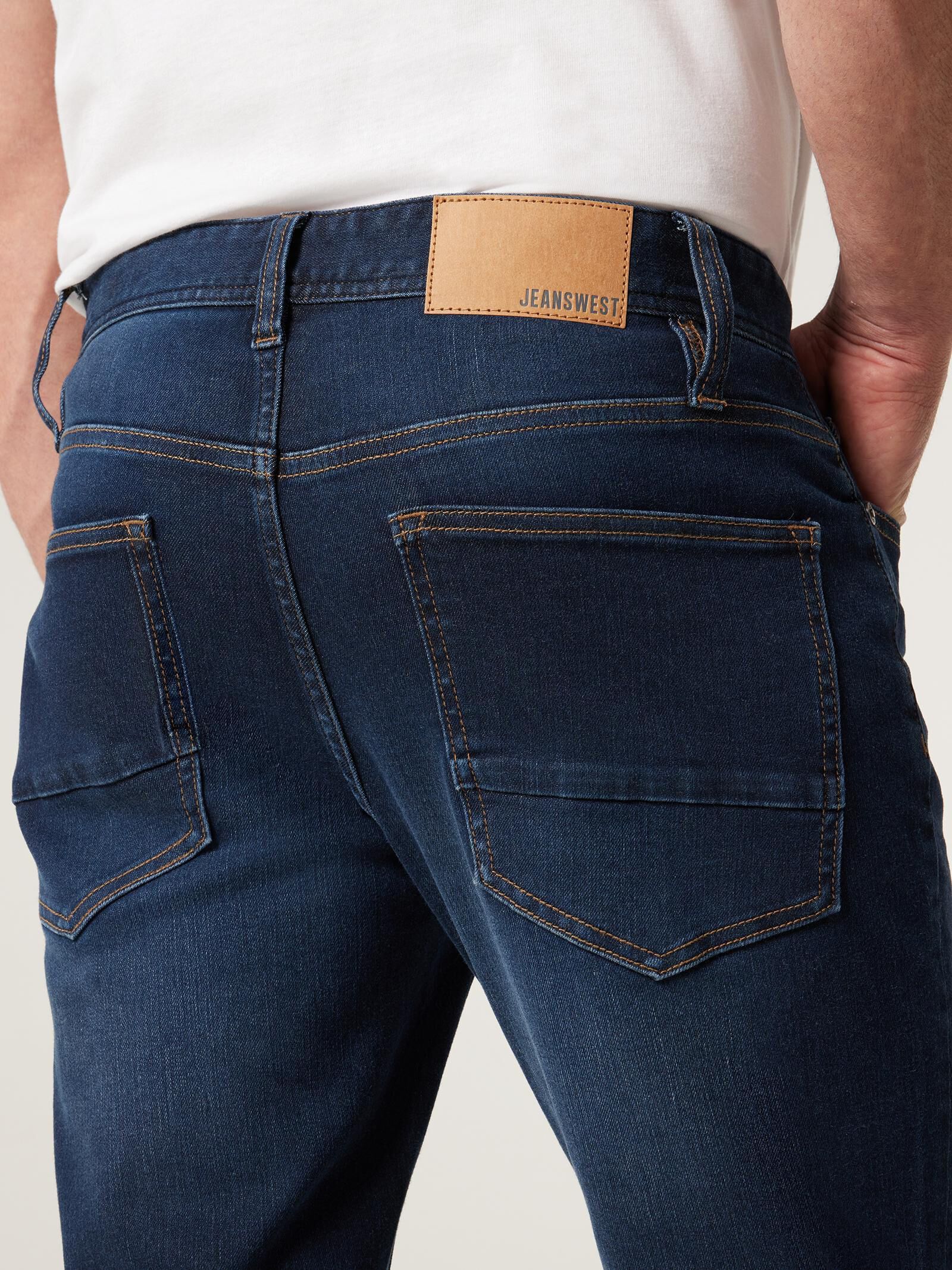 Slim fit max tapered leg cheap regular length