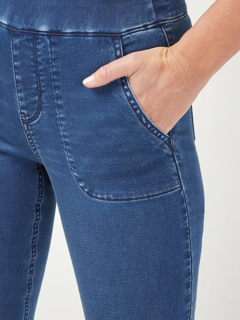 Tessa Luxe Slim Straight Jeans, VintageWash, hi-res