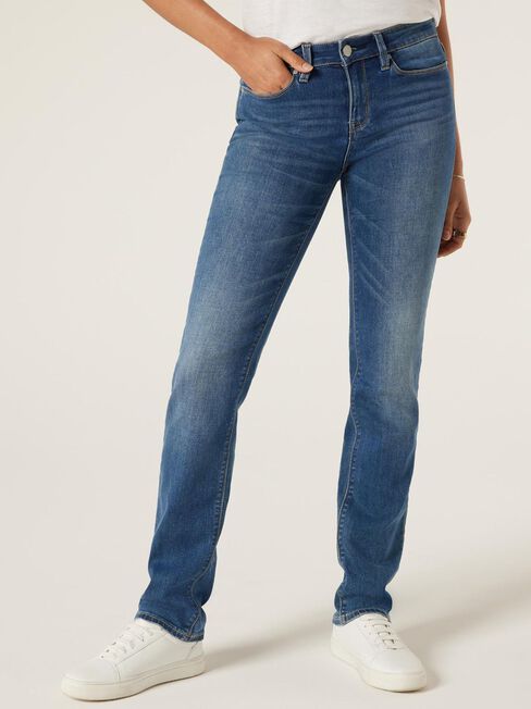 Slim Straight Jeans Lake Blue
