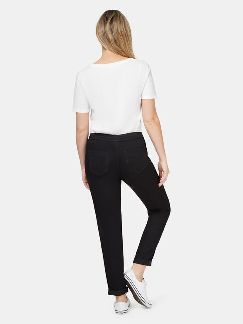 Amy Luxe Jogger, Black, hi-res