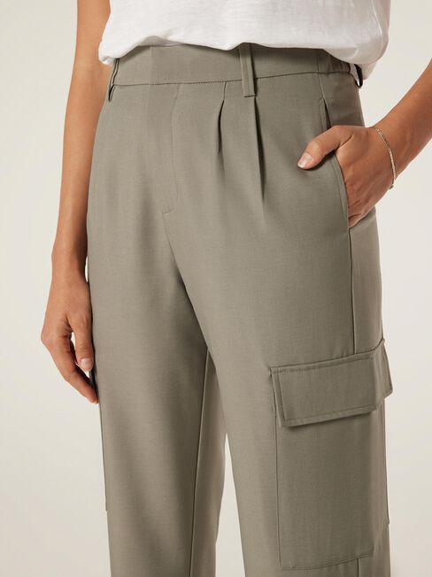 Darcie Utility Pant, Khaki, hi-res