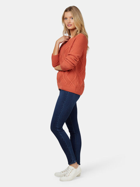 Juliette Pullover, Orange, hi-res