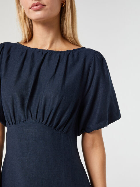 Poppy Puff Sleeve Dress, Other, hi-res