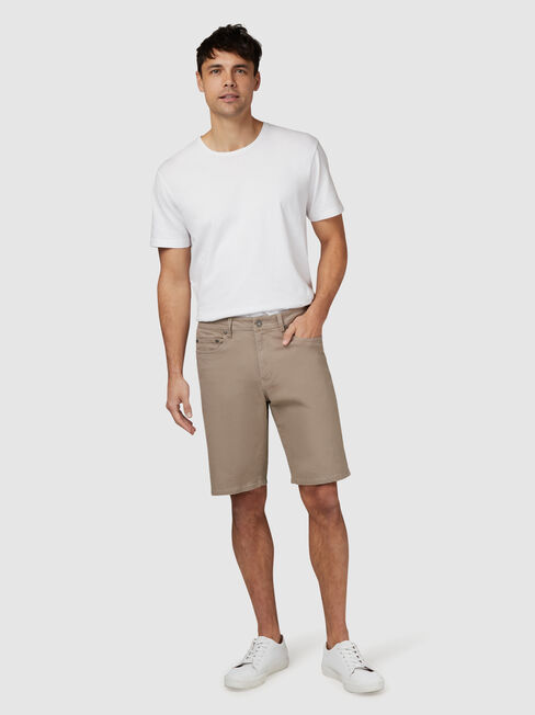 Milton 5 Pocket Short, Brown, hi-res