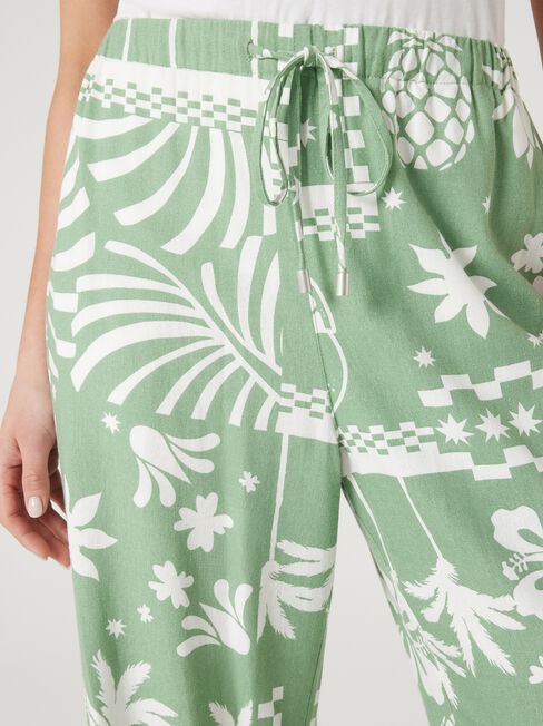 Olympia Relaxed Pant, Green, hi-res