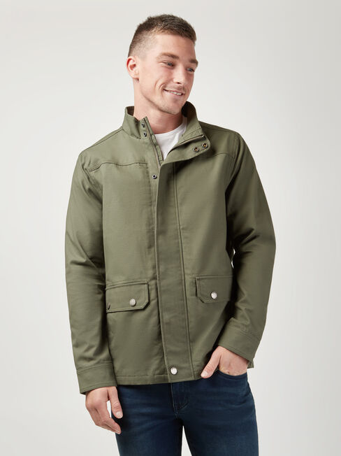 Orson Utility Jacket, Green, hi-res