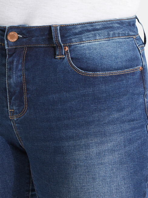 Curve Embracer Skinny Jeans Mid Vintage, Mid Indigo, hi-res