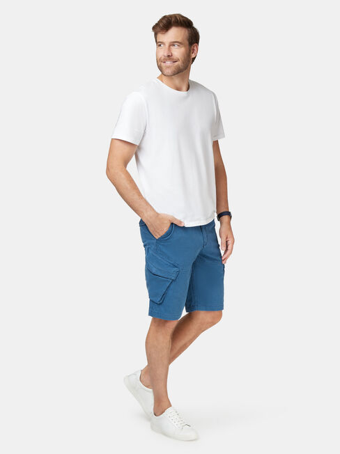 Archie Cargo Short, Blue, hi-res