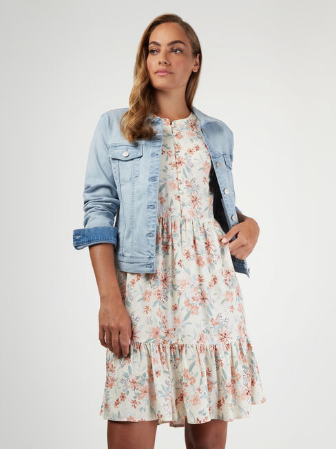 Bella Dress, Floral, hi-res