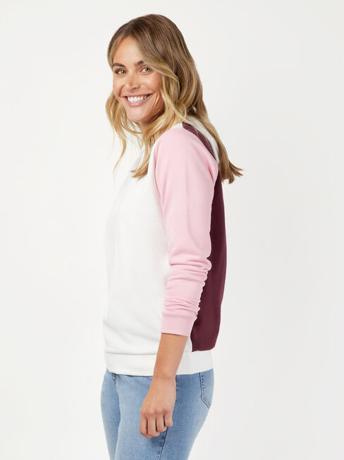 Rylee Hooded Sweatshirt, Multi, hi-res