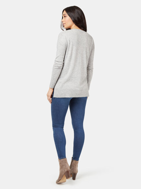 Reese Pullover, Grey, hi-res