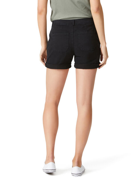 Julia Chino Short, Black, hi-res
