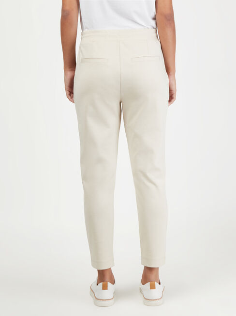 Aria Ponte Jogger, White, hi-res