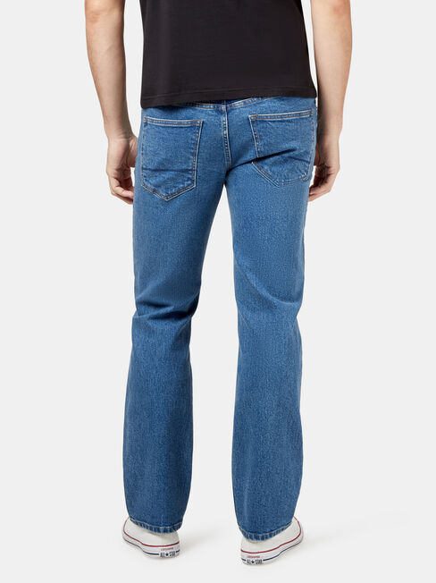 Straight Leg Jeans True Classic, Mid Indigo, hi-res