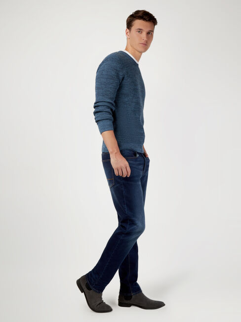 Spencer Textured Crew Knit | Jeanswest