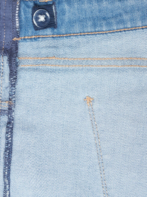 Maternity Boyfriend Short, White, hi-res
