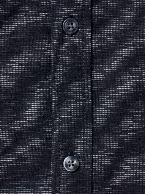 Gus Short Sleeve Textured Shirt, Black, hi-res